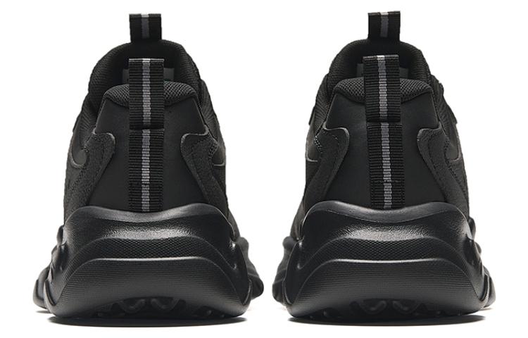 Women's Sneakers Anta Cushioning Abrasion Resistant Breathable Low top Casual Shoes Women's Black