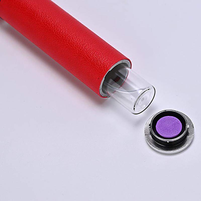 10ml Lambskin Leather Perfume Atomizer with Glass Vial, Refillable Luxury Travel Spray Bottle Leak-Proof Design