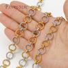 0.5-1 Meter Gold Stainless Steel Chain Chain Multi Styles O Thick Cable Curb Chains For Necklaces Bracelets DIY Jewelry Making