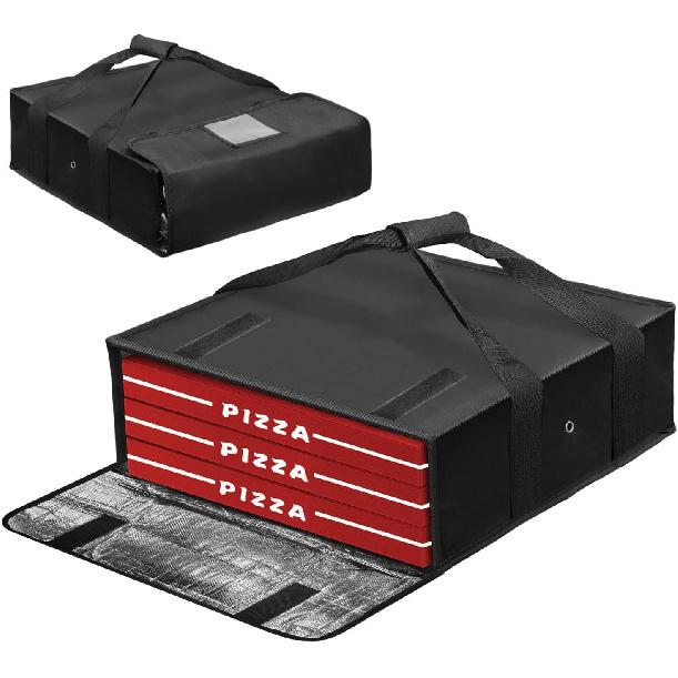 Boczif Сумки для пиццы для доставки, Изолированные сумки для пиццы для доставки, сохраняющие тепло, Упаковка для пиццы для доставки еды, Многоразовая сумка, Сумки-термосы для пиццы для