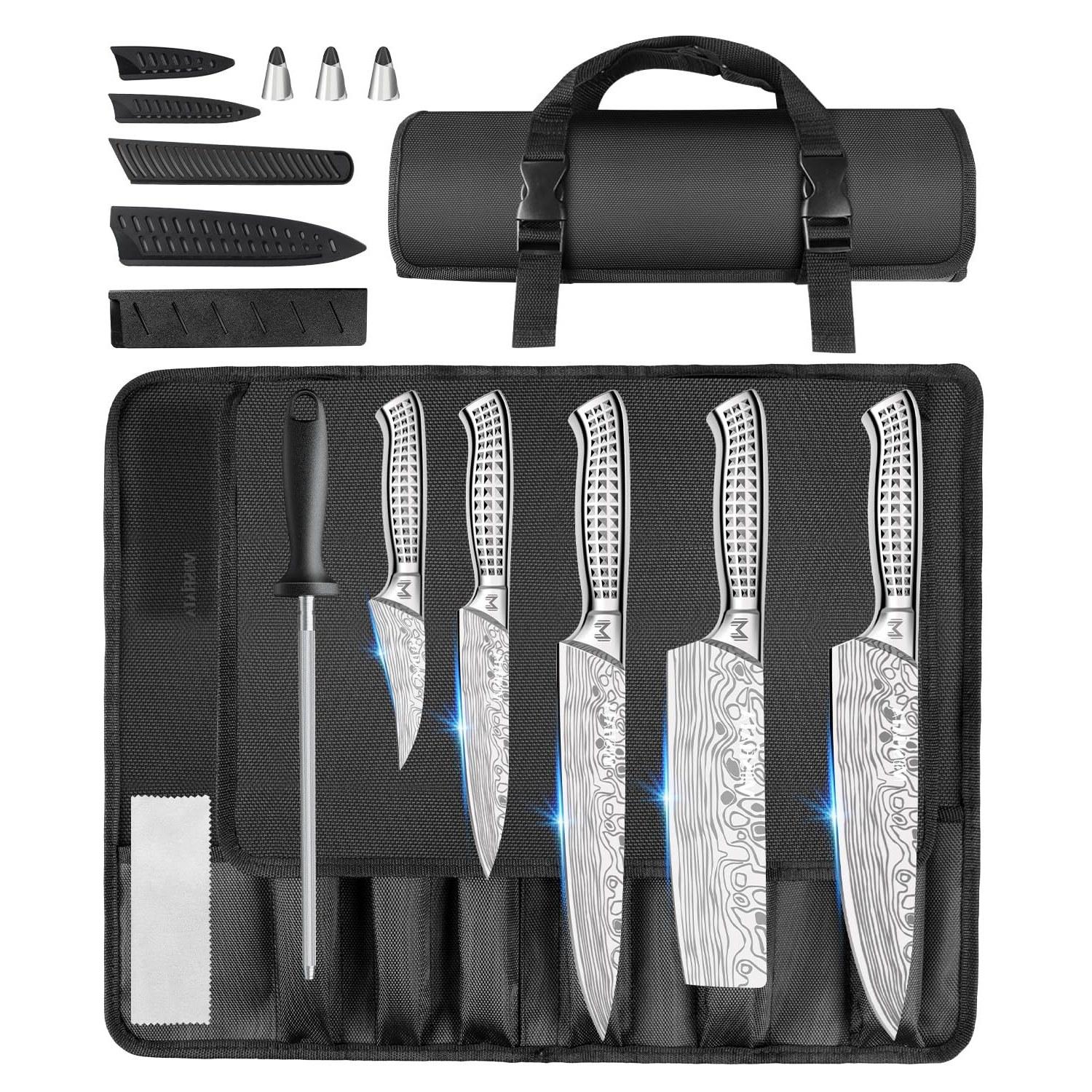 MOSFiATA knife set portable sharp knives