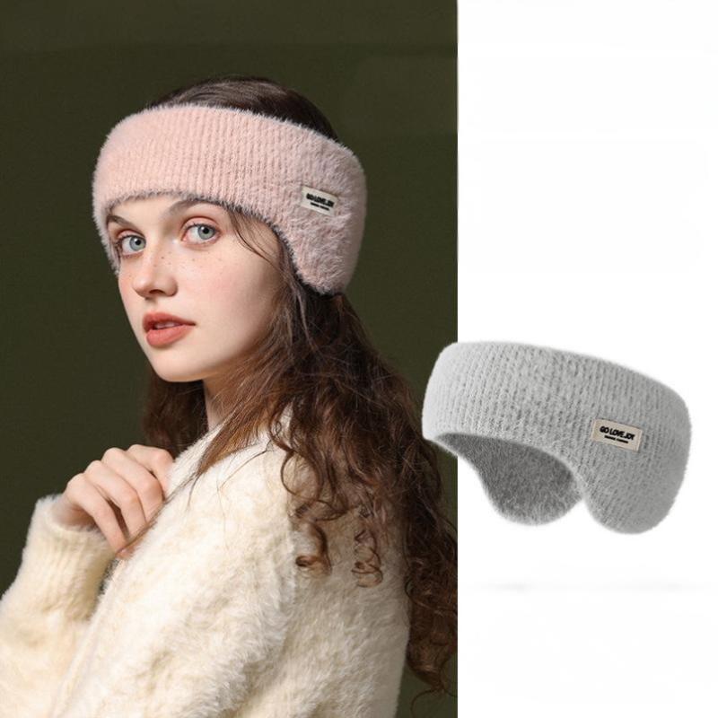 Winter Ear Warmer Earmuffs Headband Cute Hair Bands Outdoor Skiing Sport Thick Hairband For Women Men Headscarf Hair Accessories