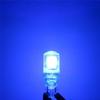 2Pcs T10 194 W5W Super Bright Lamp Silica COB LED Car License Plate Light Width Bulb Ice Blue DC 12V