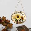 Autumn Fall Door Hanging Sign Harvest Decoration, indoor Use