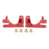 2PCS RC Caster Blocks   High Hardness Aluminum Alloy Front C Hub Carrier for   Rustler 4  1:10 RC Car