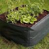 8 Grids Garden Raised Planting Bed Non-Woven Fabric Raised Garden Bed Square Garden Flower Grow Bag Vegetable Planter Pot