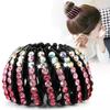 New Fashion Girls Hair Claw Women Hair Clamp Grab Barrettes Korean Fake Crystal Hair Pin Tail Horsetail Buckle Hair Clip Hair Accessories