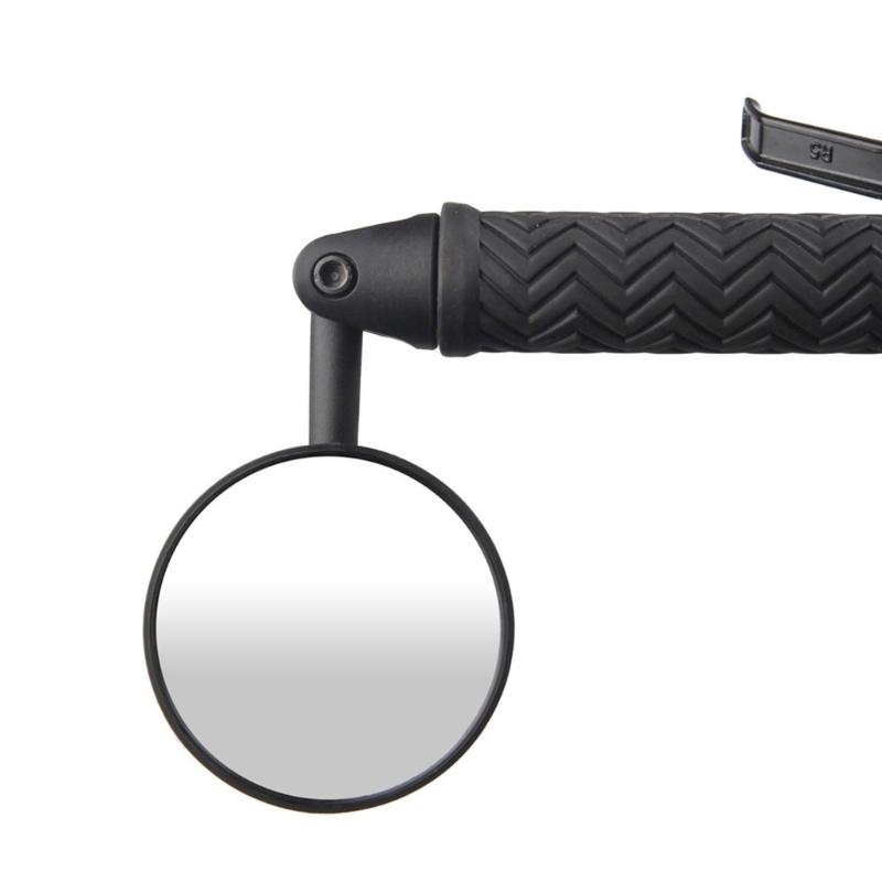 Universals Bike Handlebars Mirror with Shockproofed Folding and Wide Angles View for Mountain Bike
