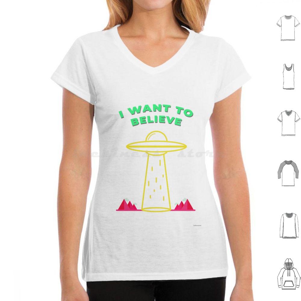 I Want To Believe T Shirt Big Size 100 Cotton X Files Ufo Space The X Files I Want To Believe Mulder Scully Dana Scully Fox