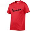 Shirt 2017 Men Funny Vespa Tshirt 100 Cotton Summer Short Sleeve Round