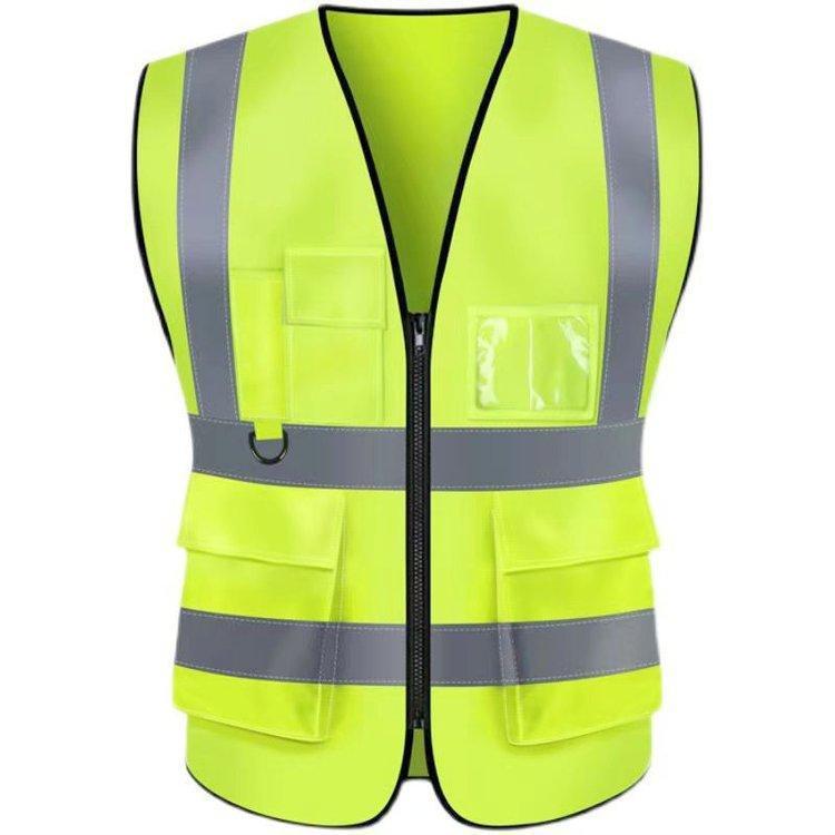 Breathable Mesh Reflective Safety Vest for Construction and Gardening