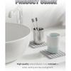 3PCS Stone Drying Tray for Kitchen Counter, Diatomite Fast Water Absorbing Coasters for Bathroom Sink