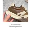 Dexun Women's Genuine Leather Velvet Running Shoes - 2024 Winter Collection: Lightweight, Versatile, Casual Sports Sneakers.