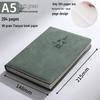 Custom B5 Notebook Gift Set with Thickened Cover, A5 Business Diary, and Logo Printing.