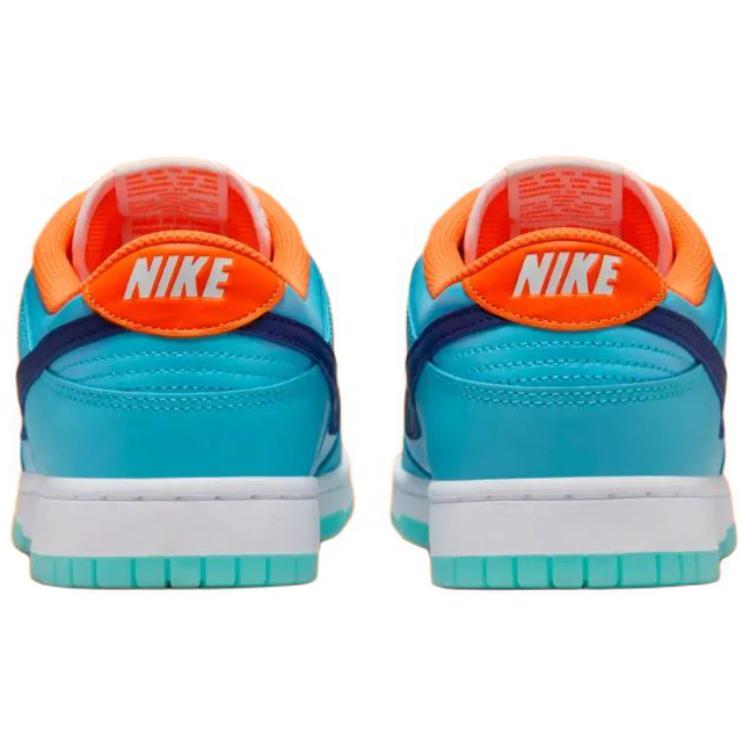 Nike Dunk Low SE Baltic Blue Total Orange Unisex Sneakers Deep-Royal-Blue White HQ1538-416