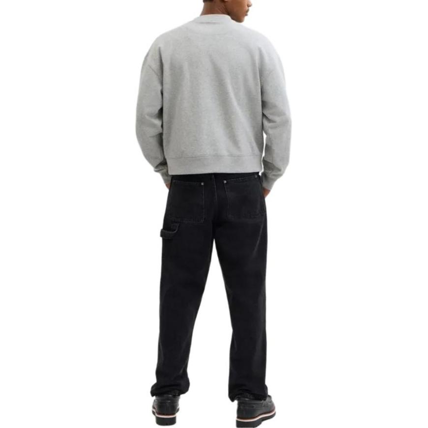 Coach Fw24 Logo Letter Print Crew Neck Drop Shoulder Long Sleeve Sweatshirt Men sweatshirt Lime CW705-HGR