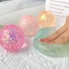 TPR Slow Rebound Sequins Maltose Ball Stress Relief Toy
