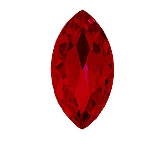 7*15 Horse Eye Sew-On Non Hot Fix Loose 3D Glass Rhinestone Eco-Friendly Wedding Shoes Dress DIY Accessories White