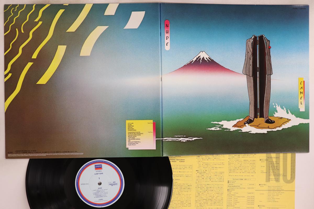 

LP Record CAMEL - Nude L20P1049 LONDON 1982 Japan Rock Used