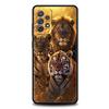 Cool Animal Tiger Lion Case for Samsung A57 A37 A51 A71 A21S A17 A11 A15 A25 A41 A23 A33 A53 A73 A07 A05S A13 A35 A55 5G Cover