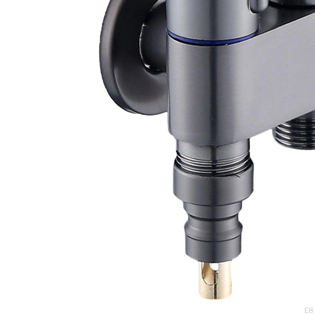 Edelstahl Wasserhahn für Waschmaschine mit einfacher Installation