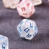 Number Family Party Resin Entertainment Playing Games Game Dice Dice Game Toys Polyhedral Dices