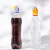 Water Bottle Straw Lid Leak-Proof Adapter for Kids Adults Portable Conversion Cap with Built-in Straw And Flip-Top Spill Resistant Lid Fits Most