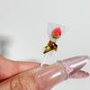 6Pcs Fruit Lollipop Model Decoration 1:12 Dollhouse Miniature Candy Diy Accessories Kitchen Food And Play Toys Photography Props