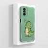 For Poco F3 GT Case Cute Panda Soft Liquid Silicone Camera Protection Shockproof Phone Cover For Poco F 3 PocoF3 Back Covers