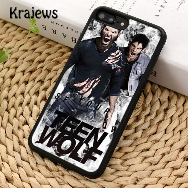 Krajews Teen Wolf Tv Show Soft Phone Case Cover For iPhone 17 Air 16 15 14 plus 11 12 13 pro max coque Shell Fundas