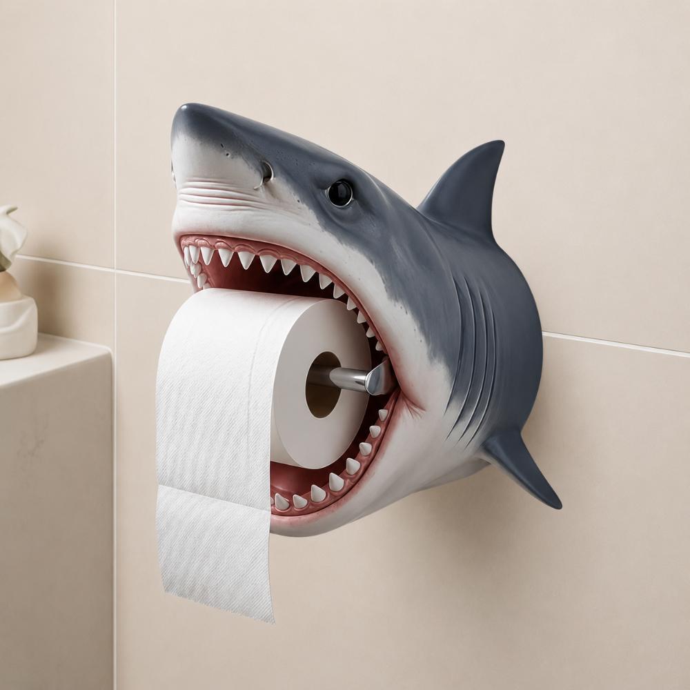 Coastal Themed Toilet Tissue Holder 3D Printed Toilet Paper Holder Decorative Roll Holder Bathroom