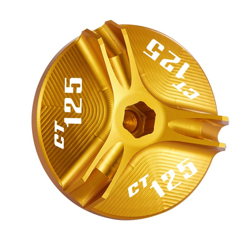 For HONDA CT125 CT 125 Hunter Cub Motorcycle CNC Engine Oil Filler Cover Protection Accessories
