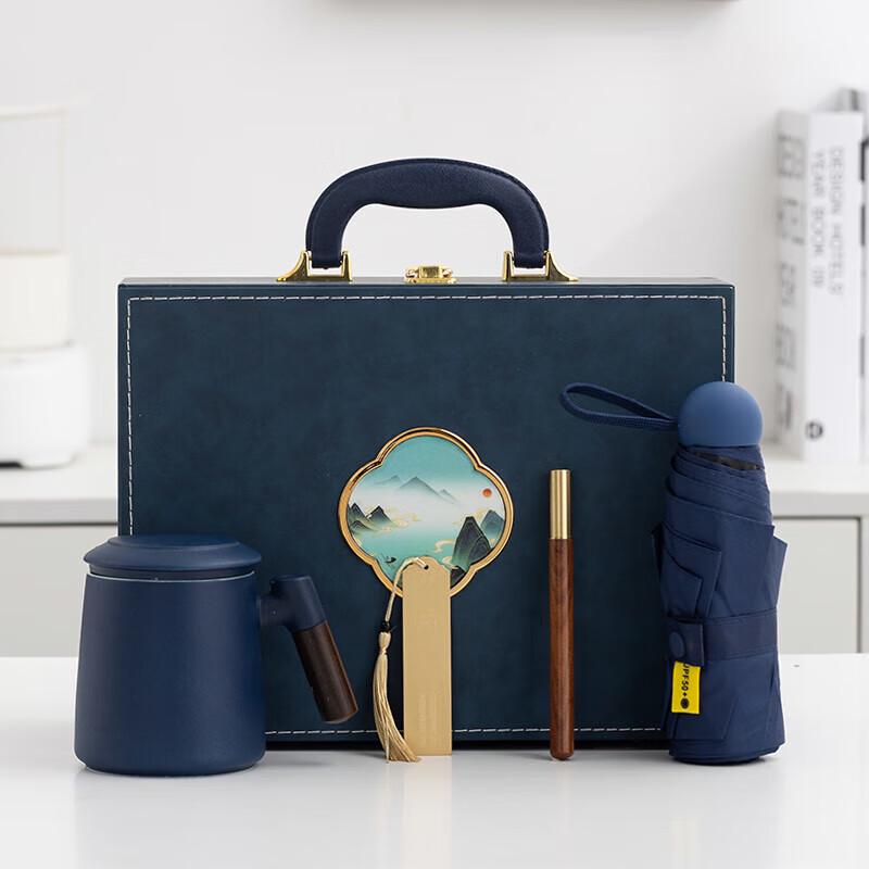 Cha Ting Chinese Ceramic Office Tea Set