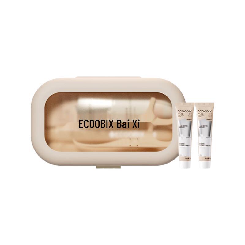 Portable Peach Flavor Travel Oral Care Set