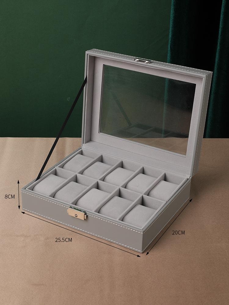 Leather Watch Storage and Display Box