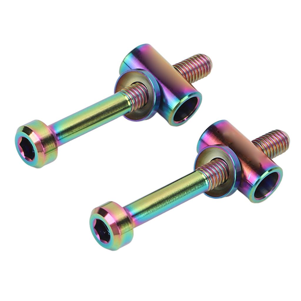 2 PCS   M5 X 40mm Bike Stpost Screw St Post Fixing Screw Bike   Replacement Parts
