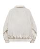 Standarderror 87-Stan057 Raglan Suede Blouson Jacket Ivory