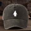 Funny Little Penguin Print Baseball Hat Fashionable and Versatile Peaked Cap Men's Outdoor Hat