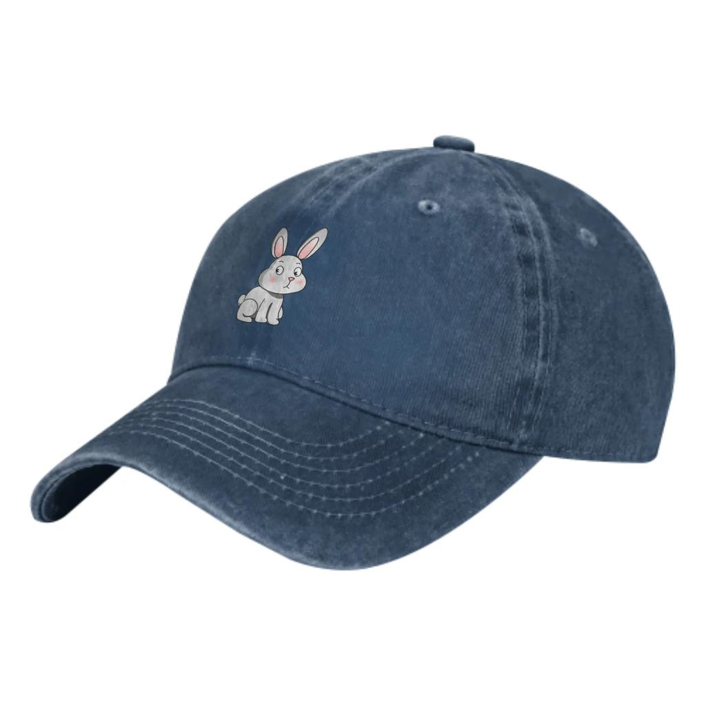 Cute Cartoon Rabbit Summer Classic Fashion Men Trucker Hat Cotton Breathable Women Cowboy Cap Outdoor Leisure Basketball Caps