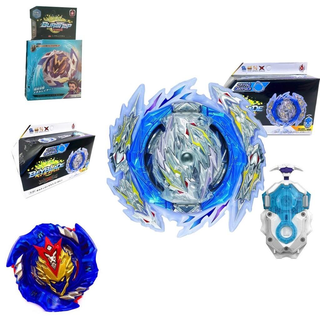 Beyblade Burst B-189 Holy Spear Of Guilt Kr Mds-2 Colorful Spinner With Launcher Handle