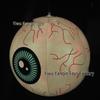 Halloween Inflatable Glowing Eyeball Decoration - Color-Changing Courtyard Prop Ball