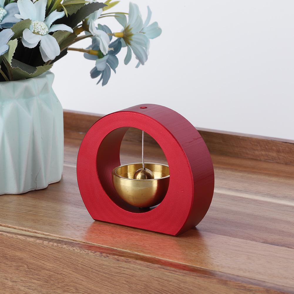 Car Metal Bell Car Ornament Bell Decorative Wind Bell for Home Office Coffee Shop Car Car Interior Decor Accessories