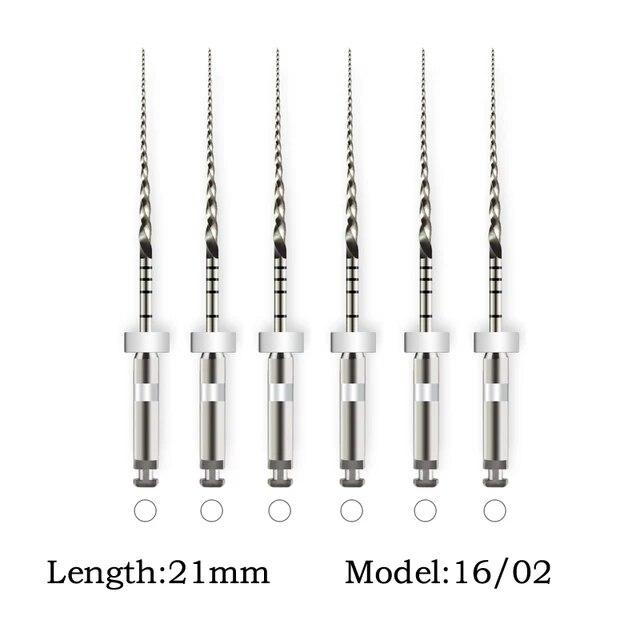 

Стоматологические файлы 25/21 мм, NiTi файловая система с вращением вперед, для эндодонтического лечения, стоматологические материалы, 6 шт./кор. SOCO PLUS 21mm 1602 белый