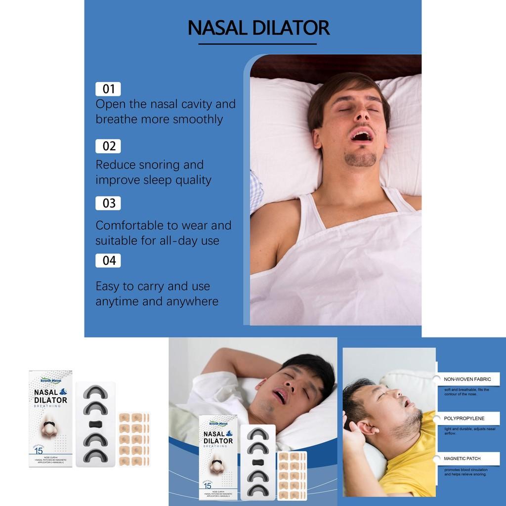 South Moon Snoring Relief Patch Set For Comfortable Sleep And Nasal Care Pack