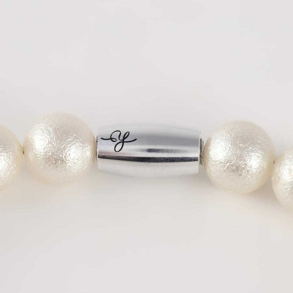 [MIONO] [Hergestellt von Yumi Katsura] Perlenkette Yumi sienne Damen Air Pearl Beliebt Formeller Anlass Schlicht Hergestellt in Japan (Weiß 12mm)