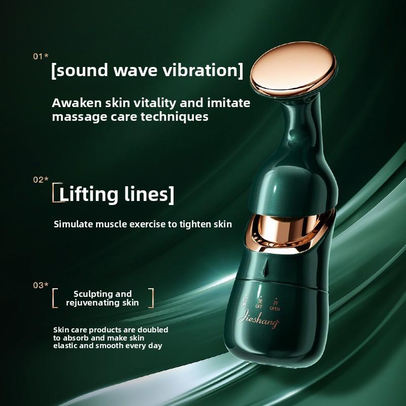 Multifunctional Four-effect Lifting and Firming Massager, Vibration Massage Promotes The Absorption of Skin Care Products and Fades Fine Lines