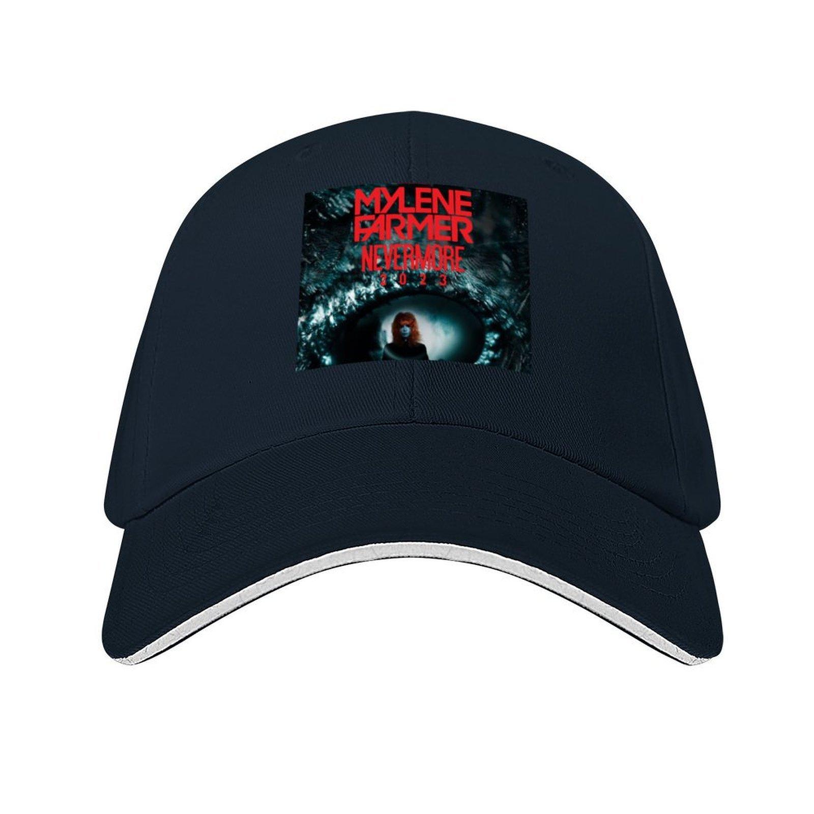 

MYLENE FARMER (Jeanne Gautier) Baseball Cap Ball Cap Mountaineering tea Hat Streetwear Caps Unisex Womens