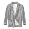 Lässige Modejacke für Herren, einfarbig, langärmelig, mit Taschen