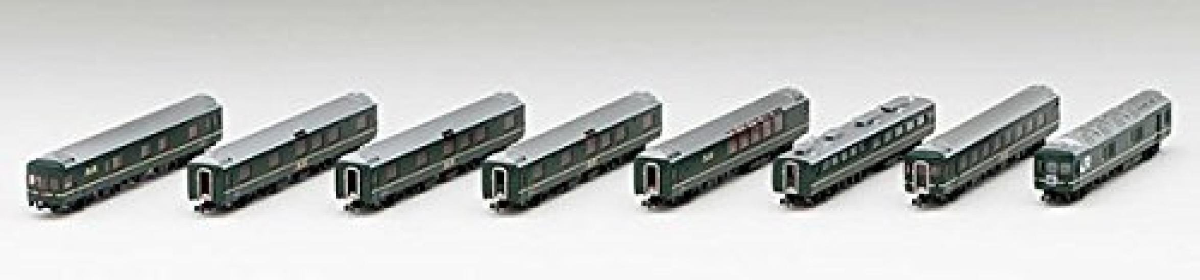 

N gauge 98955 24 series passenger car Twilight full set [Limited] (special Express, 8-car formation) (8 cars)