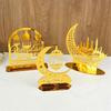 Ramadan Kareem Acrylic Ornaments Gold Moon Star Lantern Eid Mubarak Decorations C